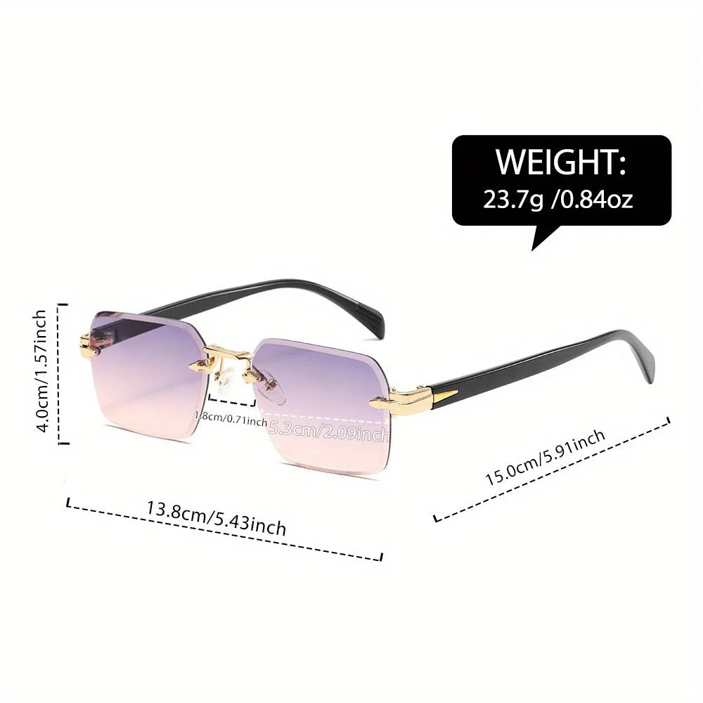 Diogenes UV400 Rimless Sunglasses