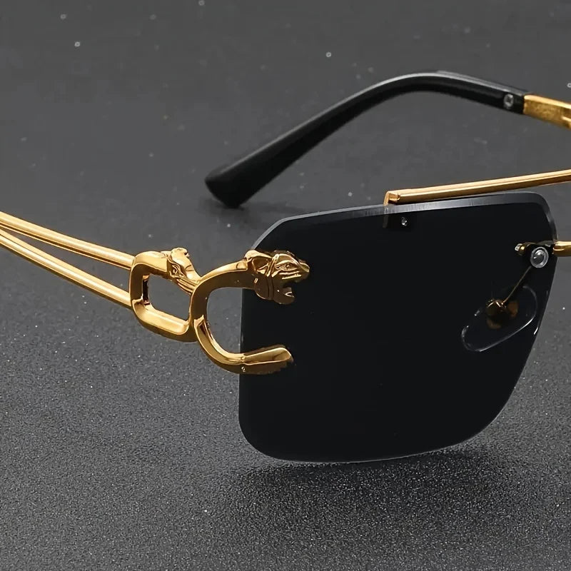 Jason UV400 Rimless Sunglasses