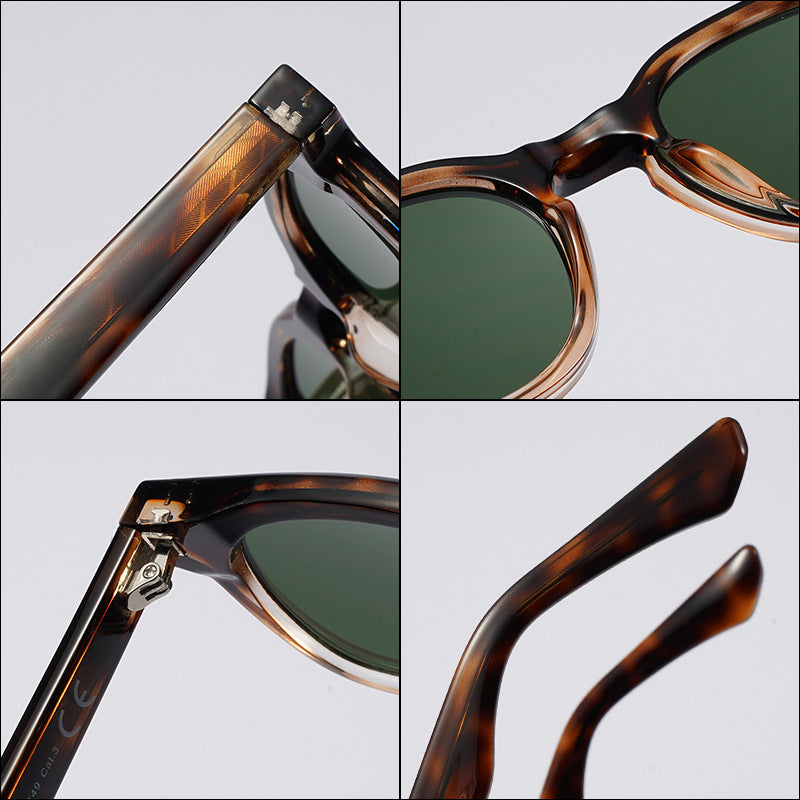 Brutus Polarized Browline Sunglasses