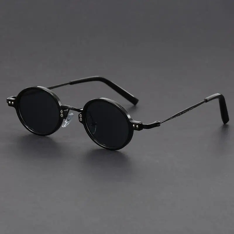 Leander UV400 Round Sunglasses