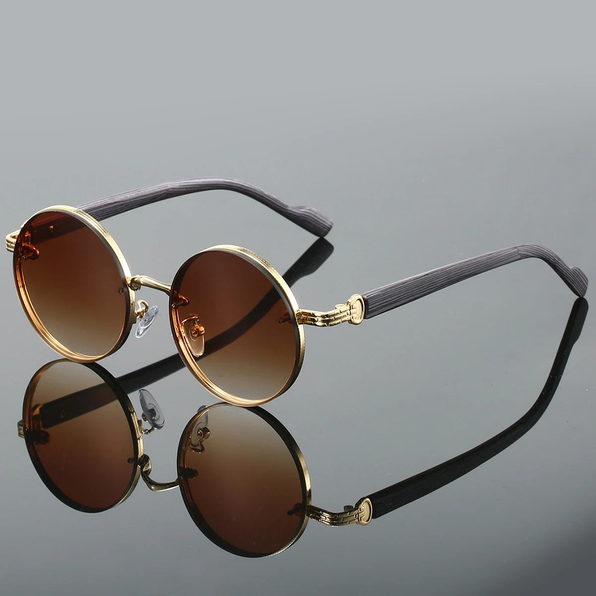 Amphion UV400 Round Sunglasses