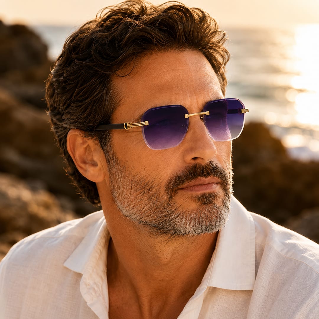 Philoctetes UV400 Rimless Sunglasses_8