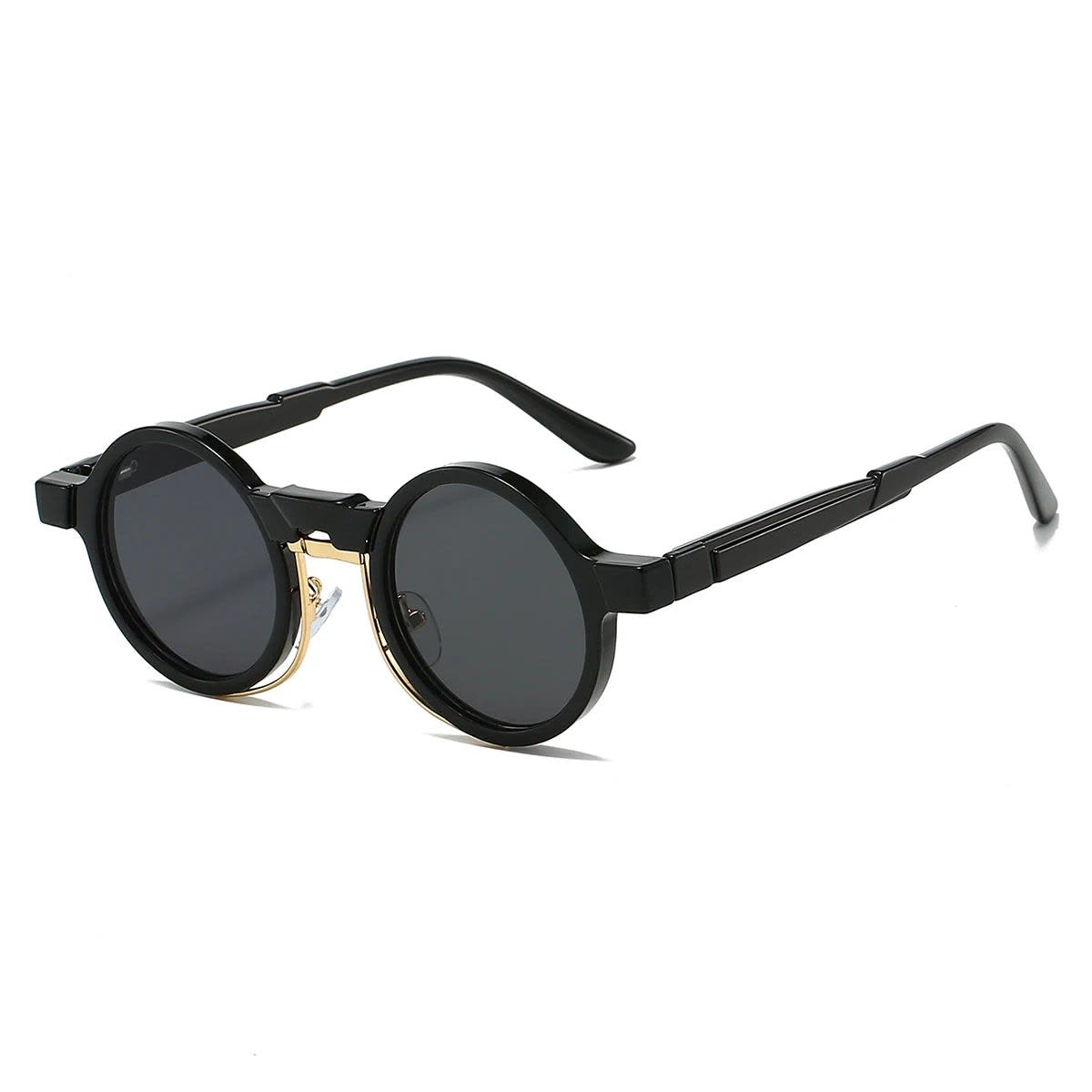 Lefteris UV400 Round Sunglasses_11
