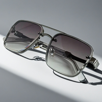Hippocrates UV400 Aviator Sunglasses