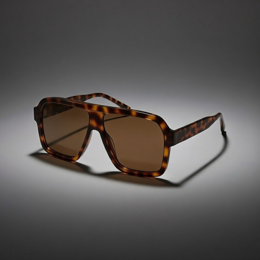 Julius UV400 Square Sunglasses
