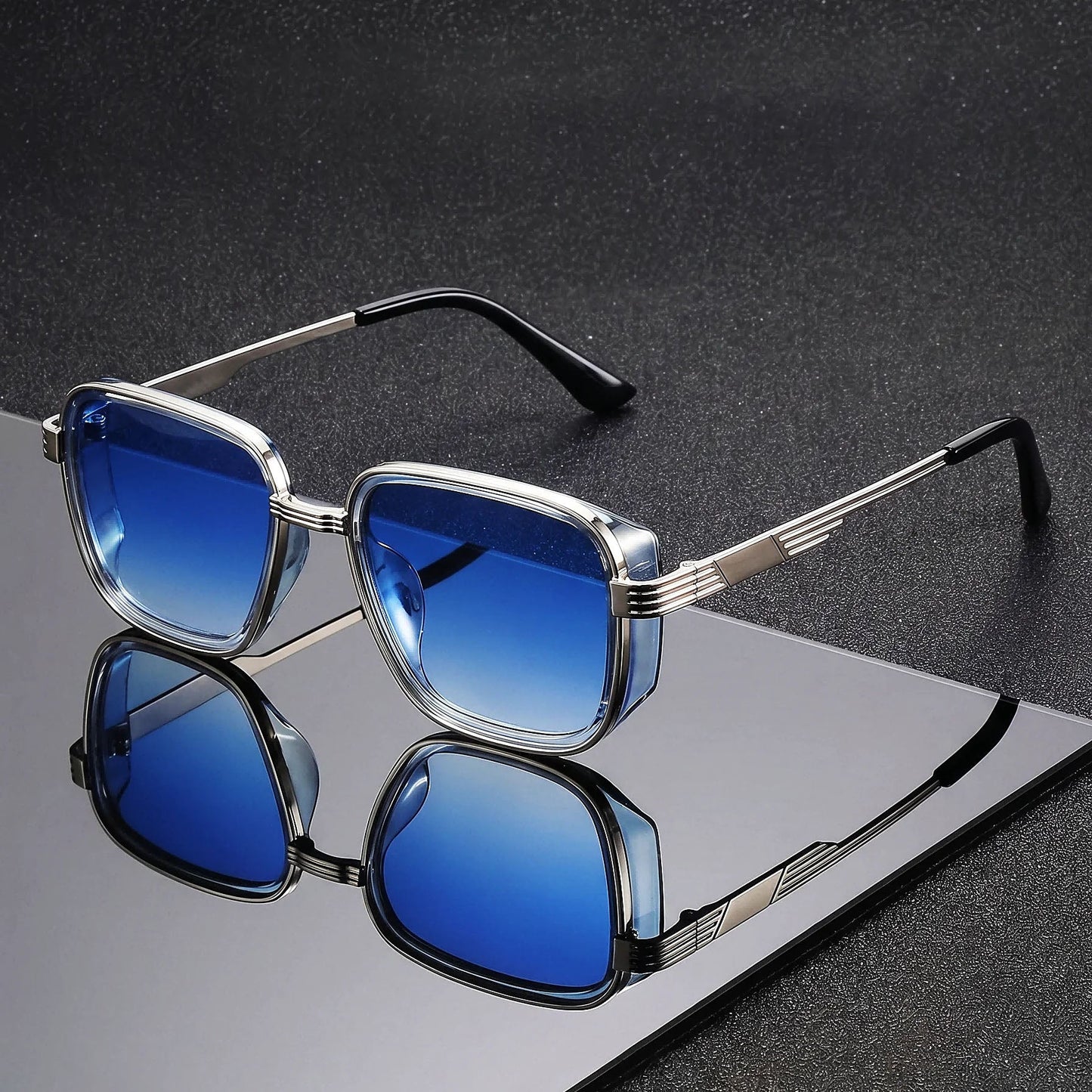 Patroclus UV400 Square Sunglasses