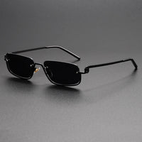 Ajax UV400 Rimless Sunglasses