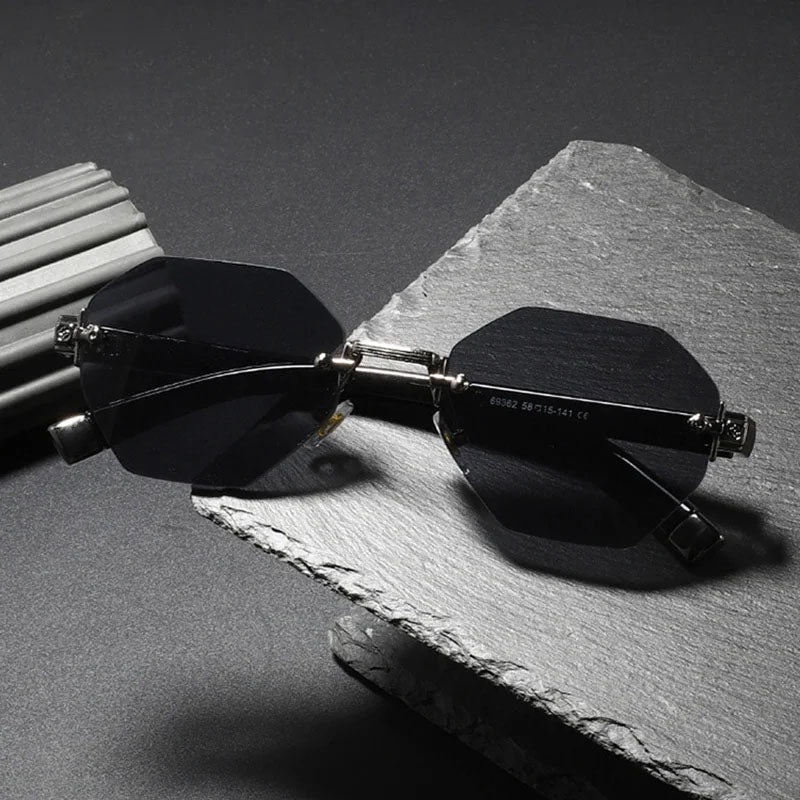 Pallas UV400 Rimless Sunglasses