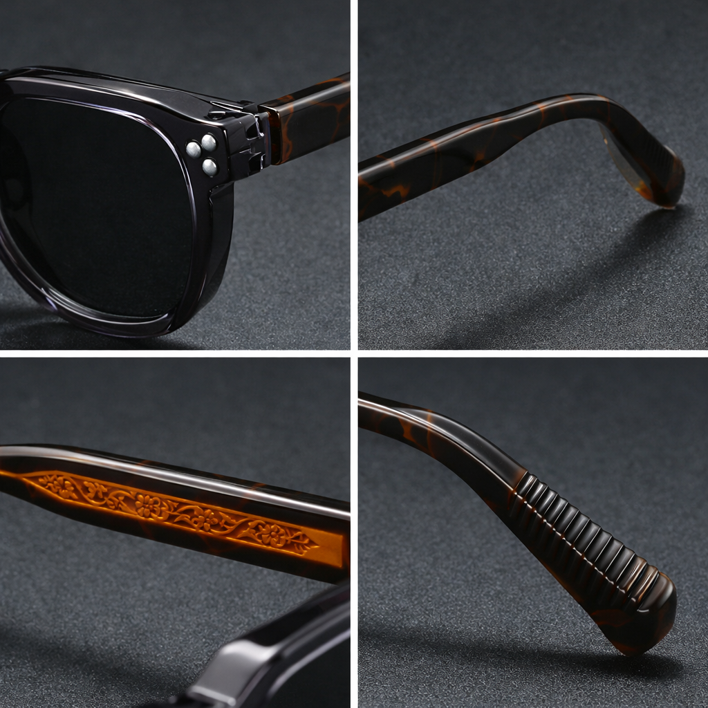 Nikos UV400 Round Sunglasses