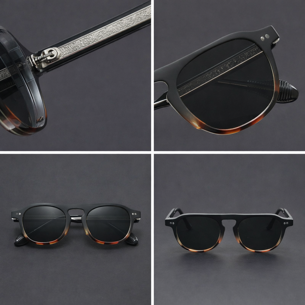 Stavros Polarized Round Sunglasses