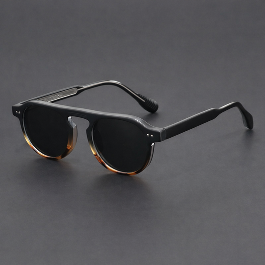 Stavros Polarized Round Sunglasses