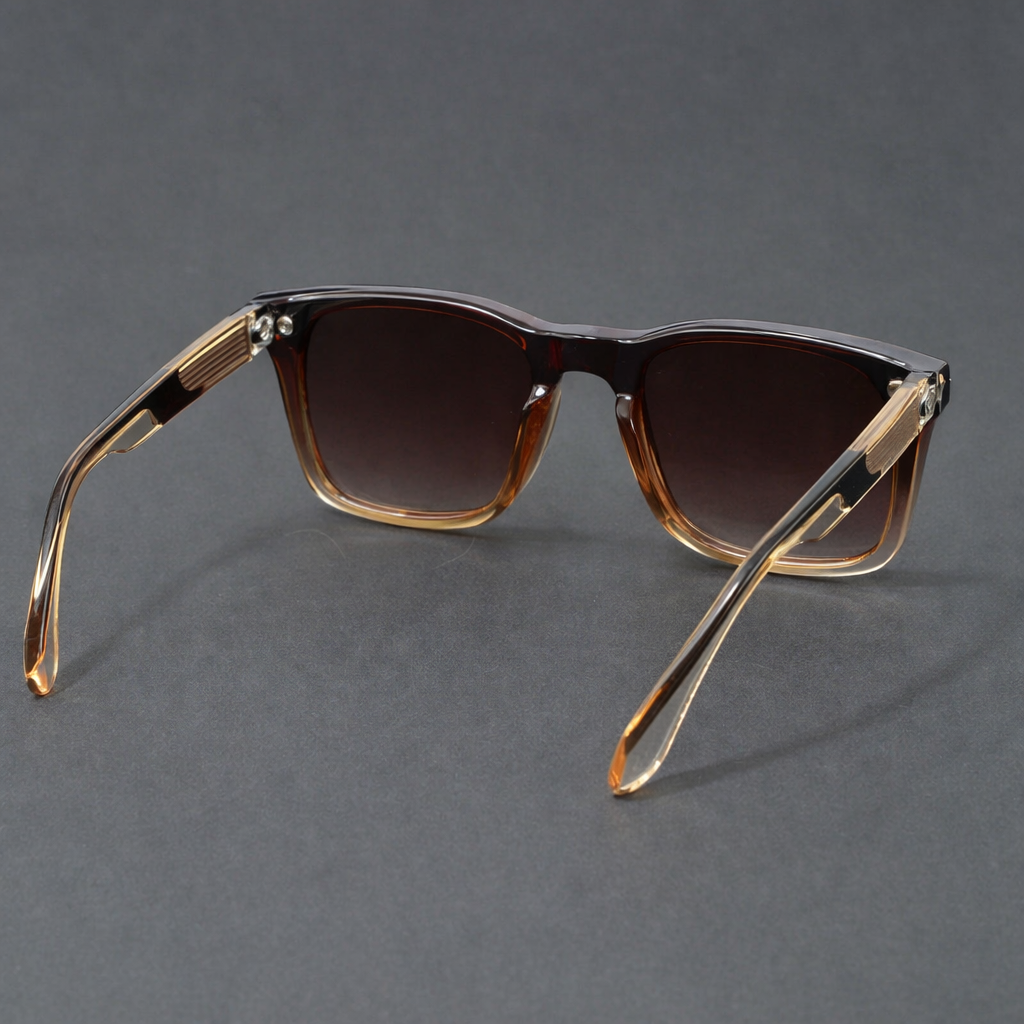 Heraclius Polarized Square Sunglasses