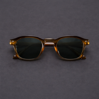 Basil Polarized Aviator Sunglasses