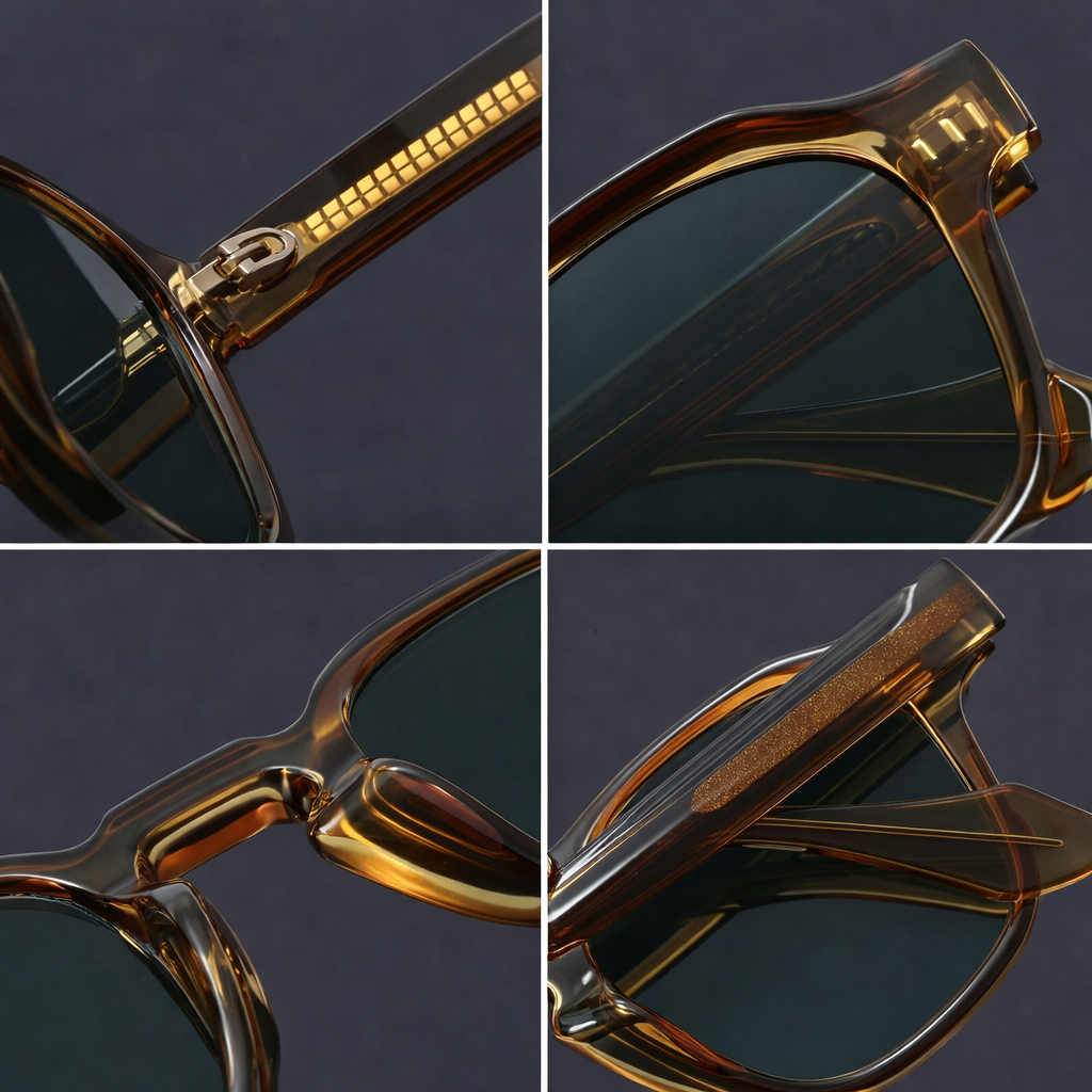 Basil Polarized Aviator Sunglasses