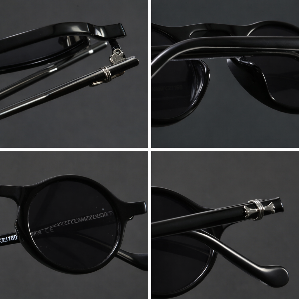 Justinian Polarized Round Sunglasses
