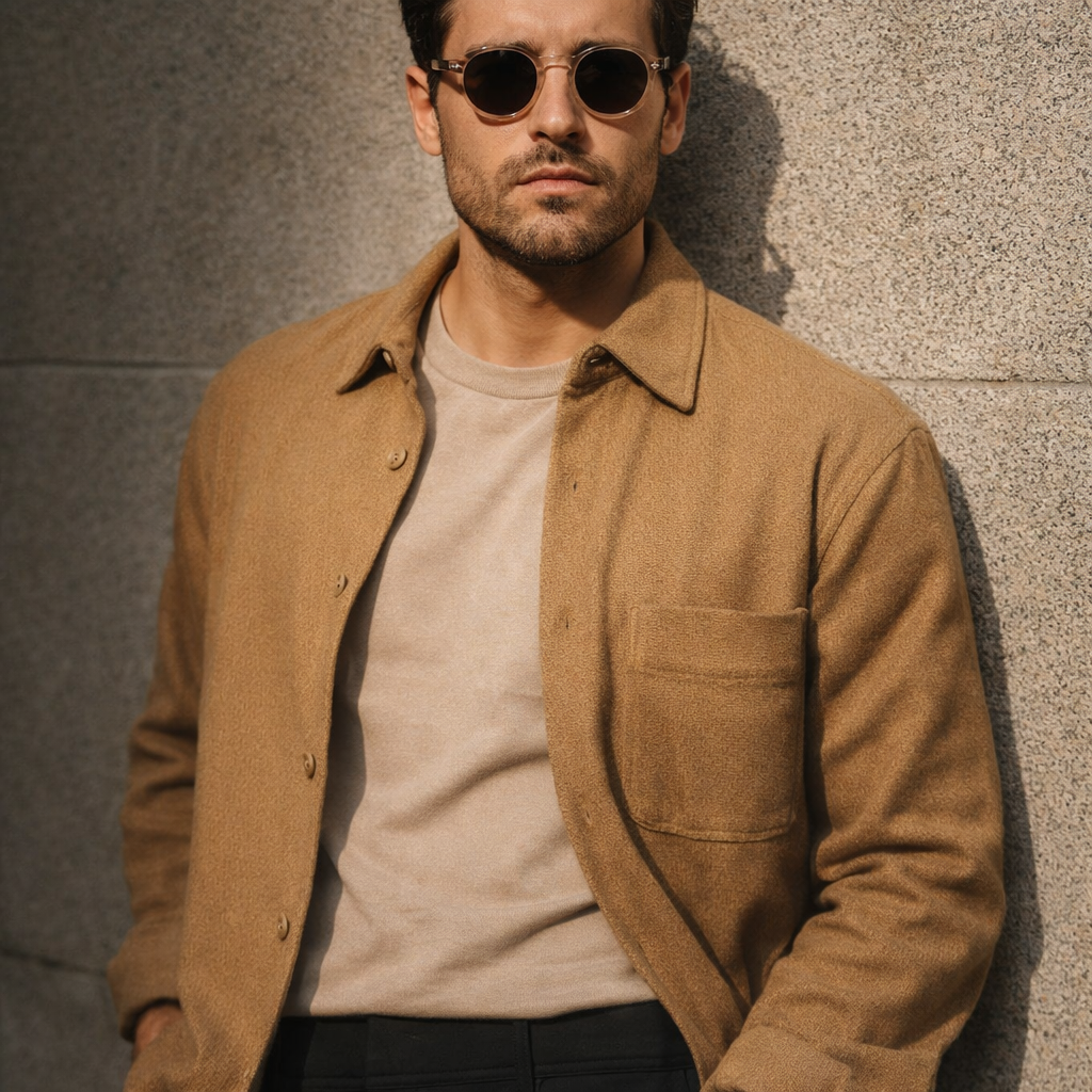 Justinian Polarized Round Sunglasses