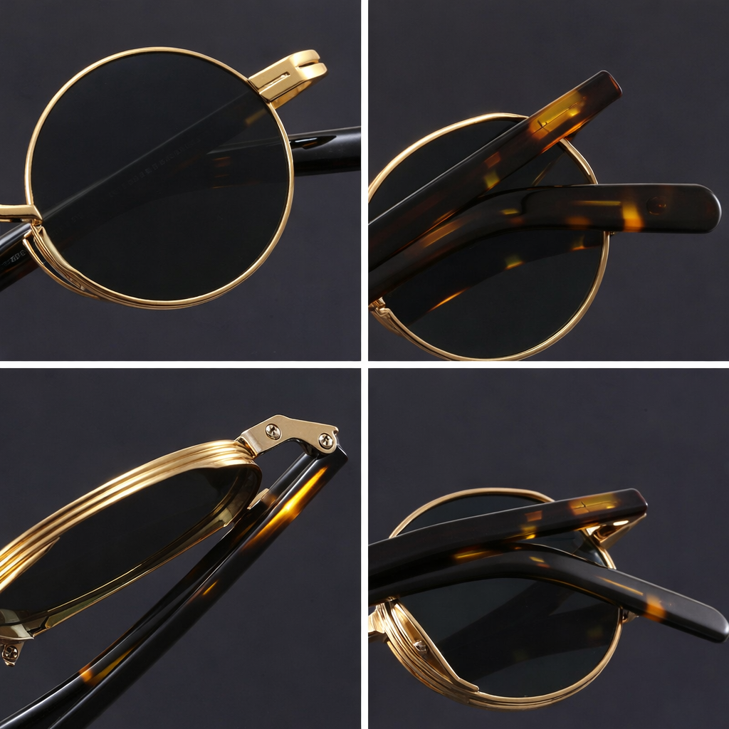 Seleucus Polarized Round Sunglasses