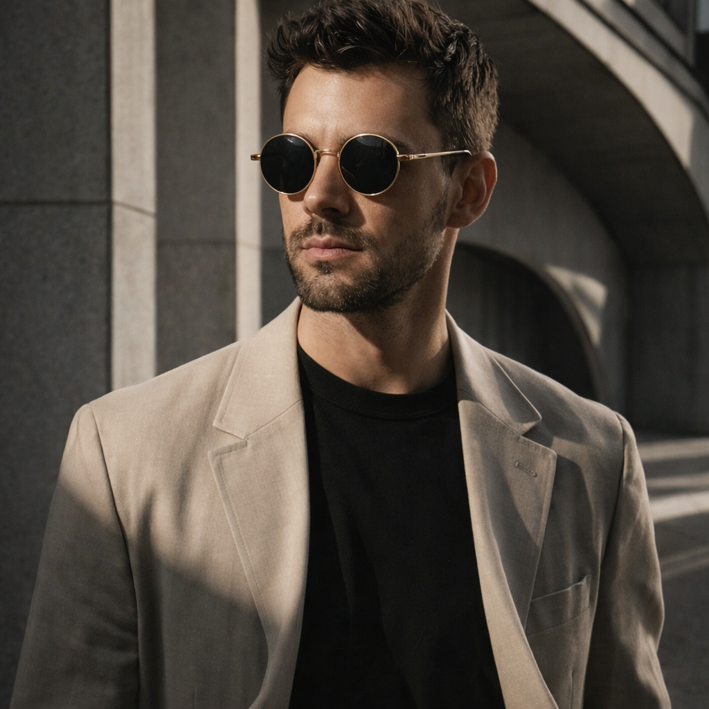 Seleucus Polarized Round Sunglasses