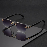 Diogenes UV400 Rimless Sunglasses