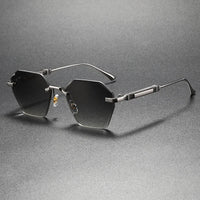 Achilles UV400 Rimless Sunglasses