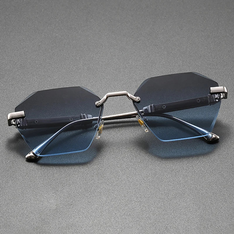 Achilles UV400 Rimless Sunglasses