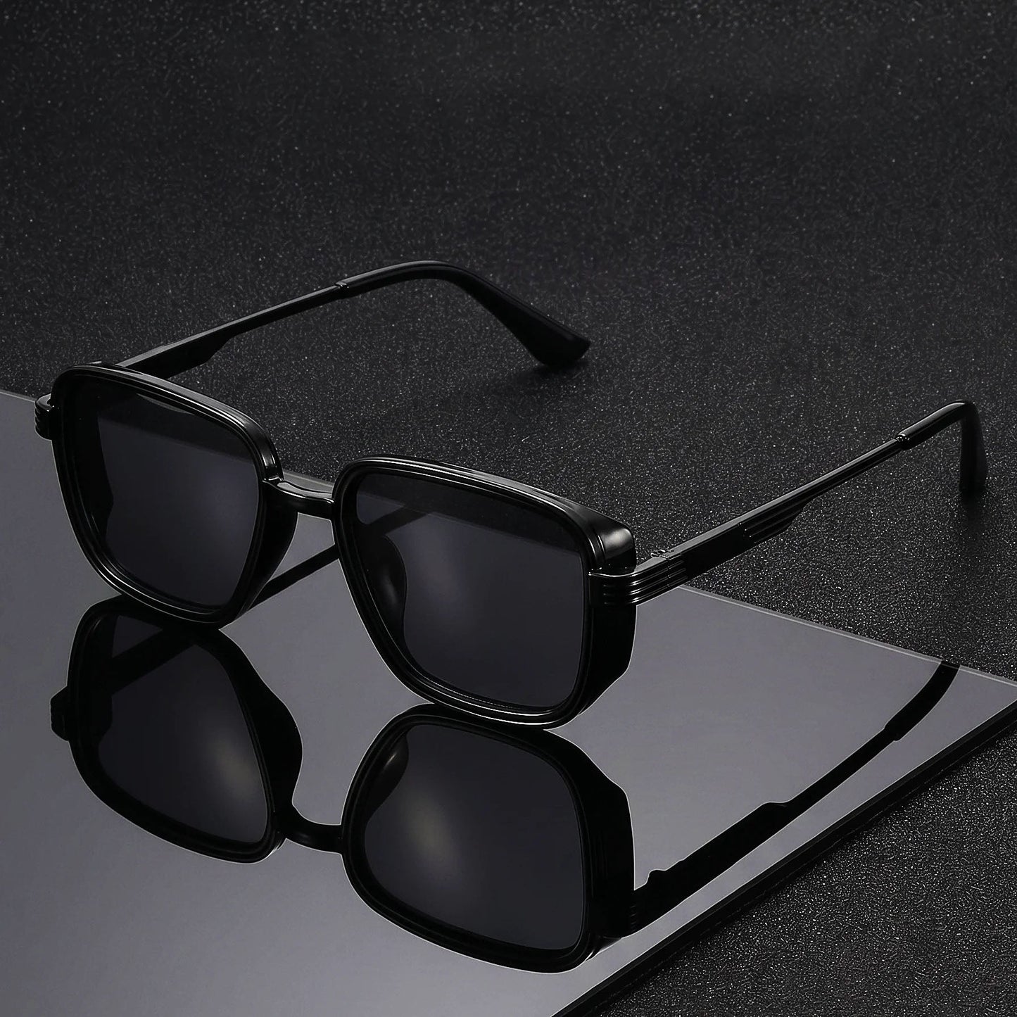 Patroclus UV400 Square Sunglasses