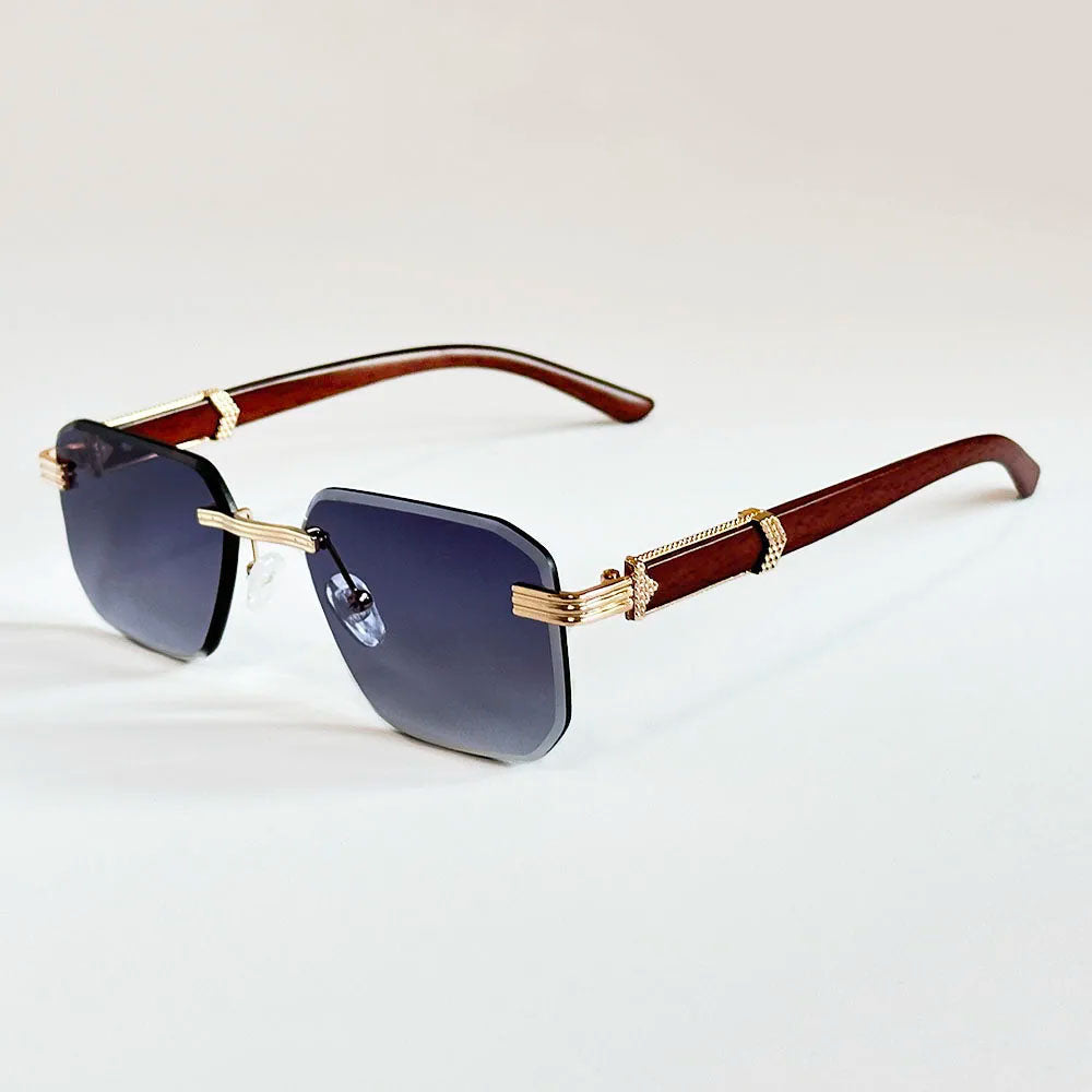 Sisyphus UV400 Rimless Sunglasses