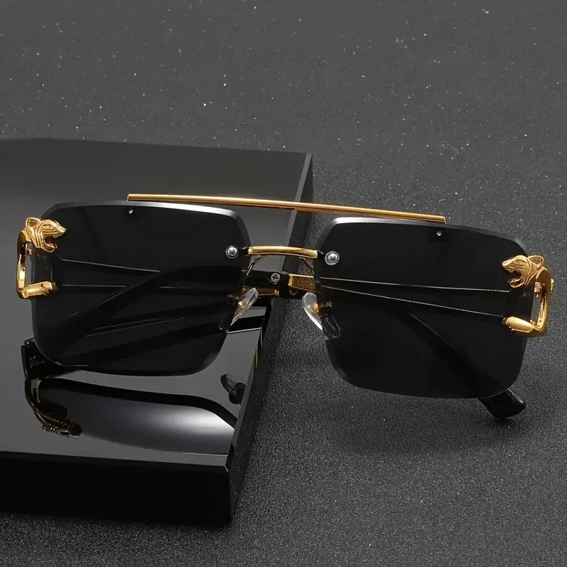Jason UV400 Rimless Sunglasses