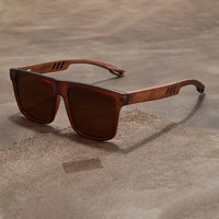 Lucius Polarized Round Sunglasses