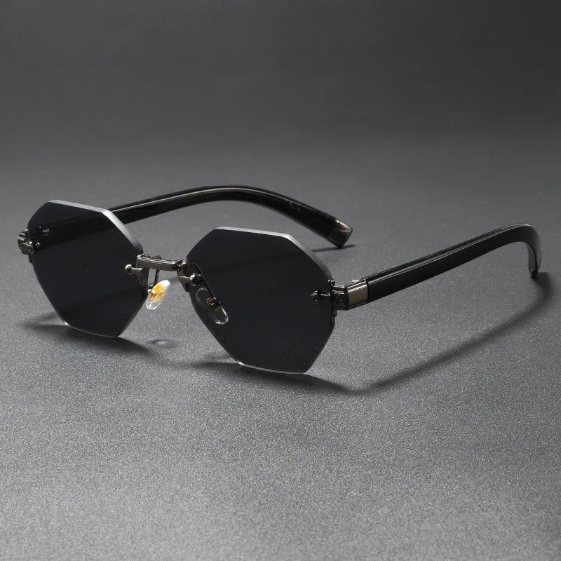Pallas UV400 Rimless Sunglasses