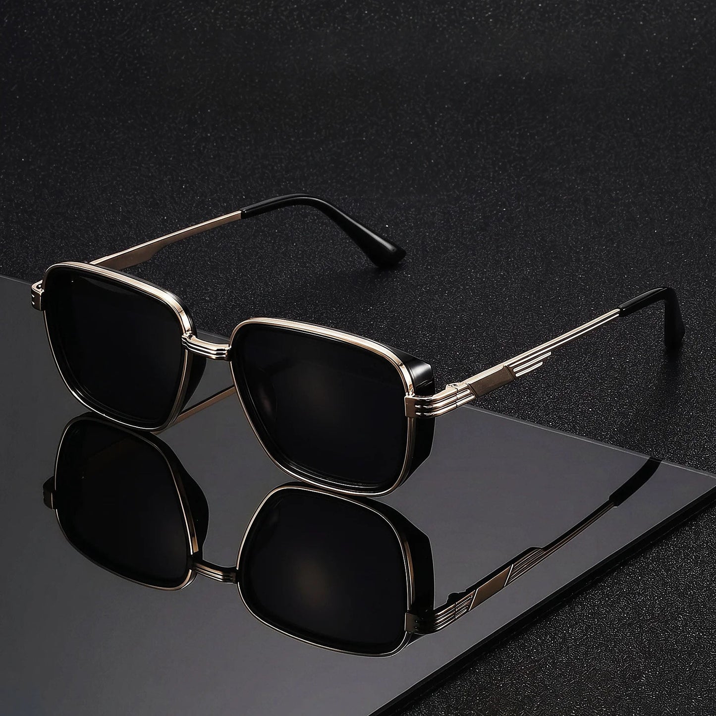 Patroclus UV400 Square Sunglasses