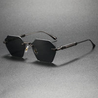 Achilles UV400 Rimless Sunglasses