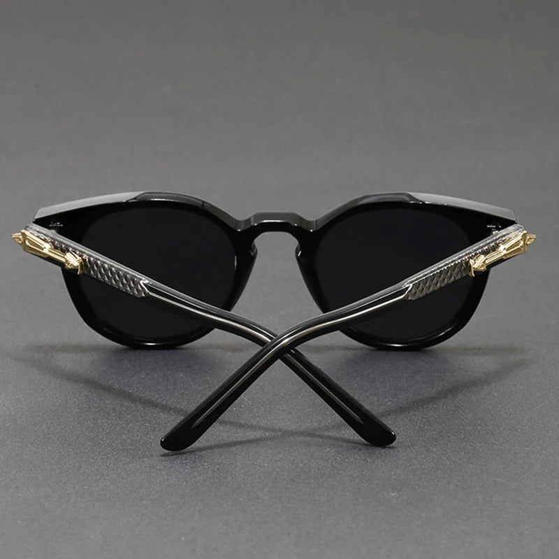 Agamemnon UV400 Round Sunglasses