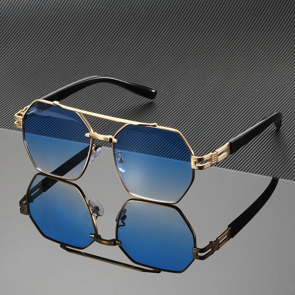 Hades UV400 Square Sunglasses