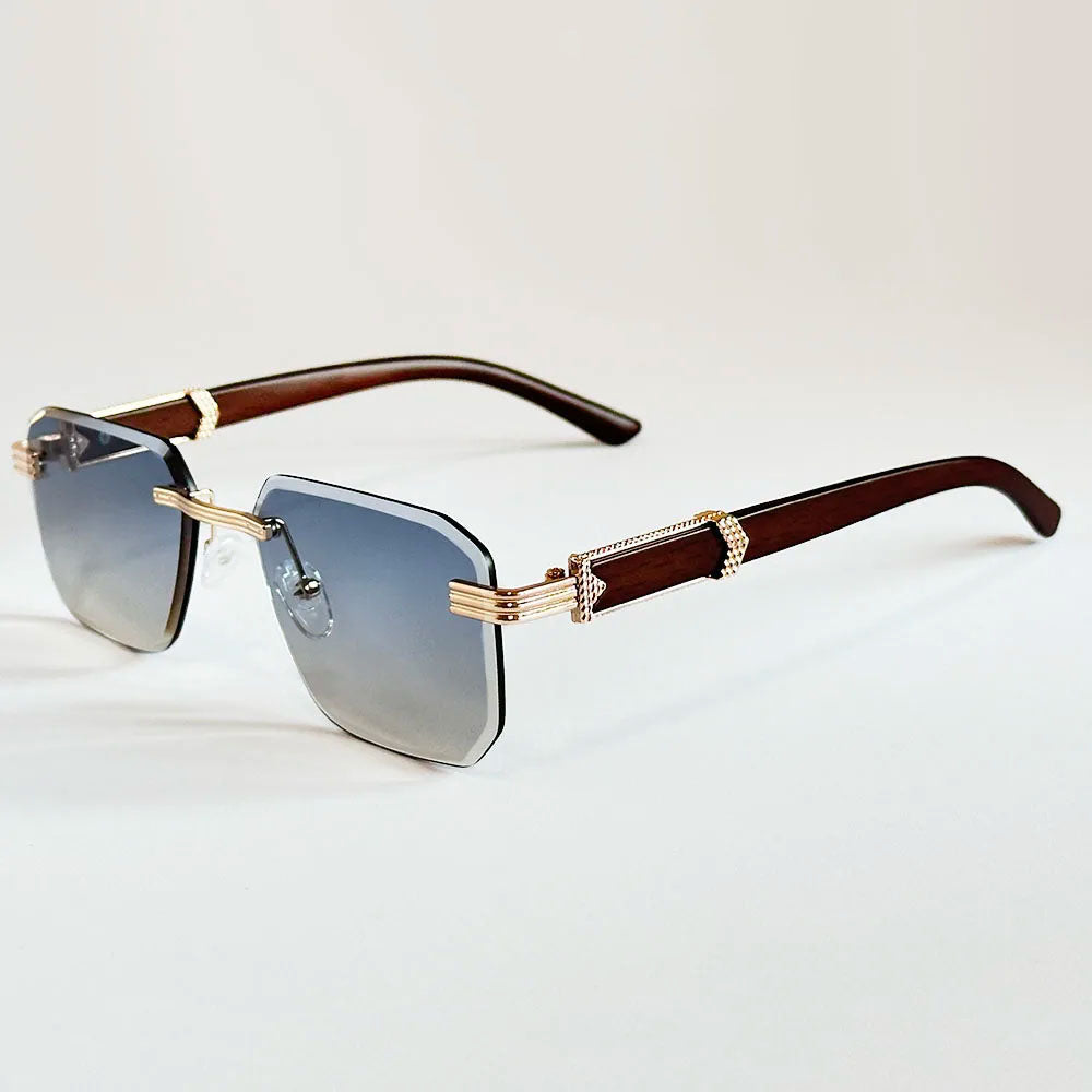 Sisyphus UV400 Rimless Sunglasses