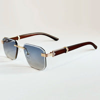 Sisyphus UV400 Rimless Sunglasses