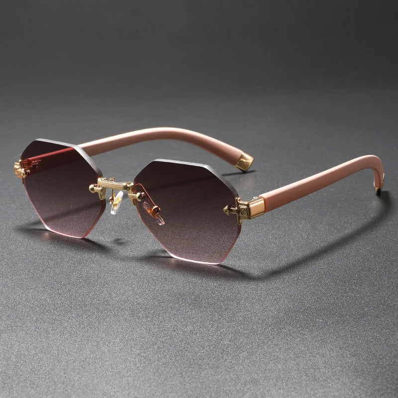 Pallas UV400 Rimless Sunglasses