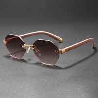 Pallas UV400 Rimless Sunglasses