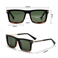 Icarus Polarized Square Sunglasses