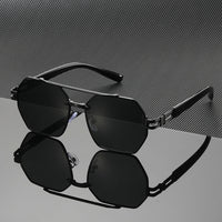 Hades UV400 Square Sunglasses
