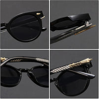 Agamemnon UV400 Round Sunglasses