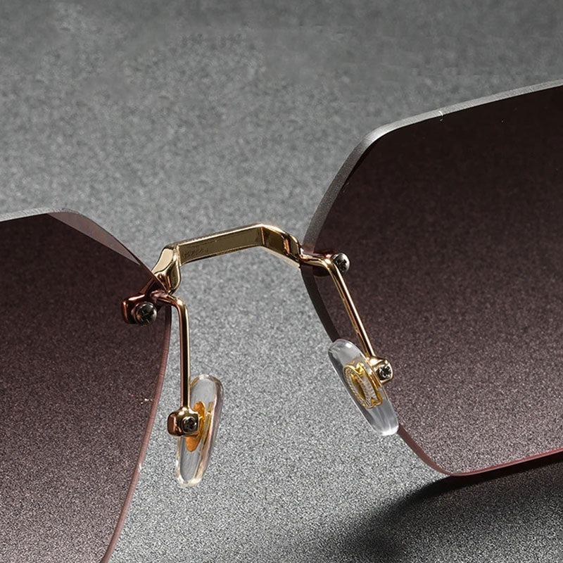 Achilles UV400 Rimless Sunglasses