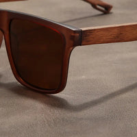 Lucius Polarized Round Sunglasses