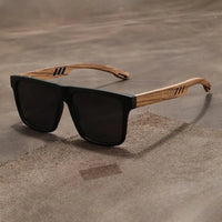 Lucius Polarized Round Sunglasses