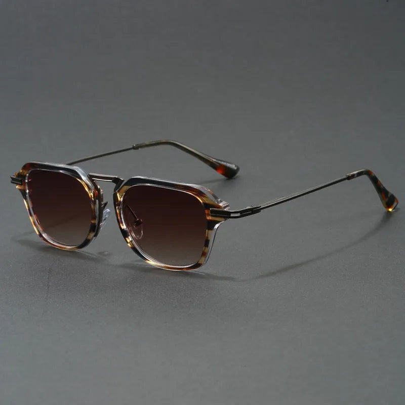 Pan Polarized Square Sunglasses