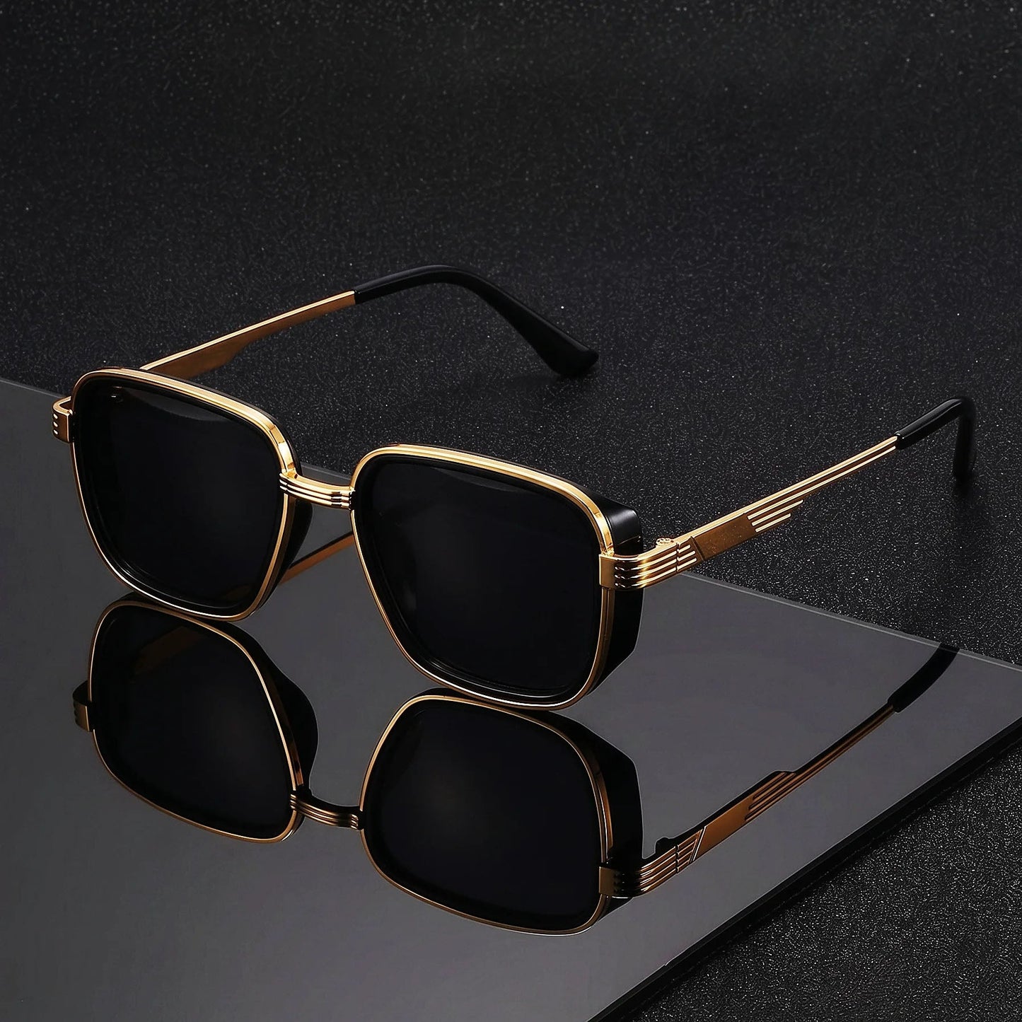 Patroclus UV400 Square Sunglasses