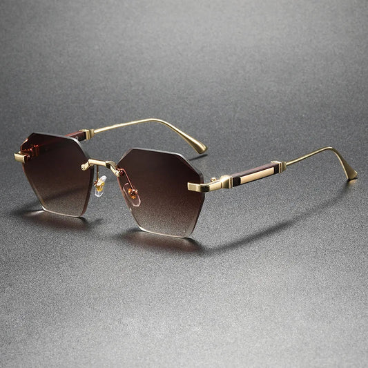 Achilles UV400 Rimless Sunglasses