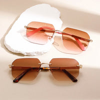 Triptolemus UV400 Rimless Sunglasses