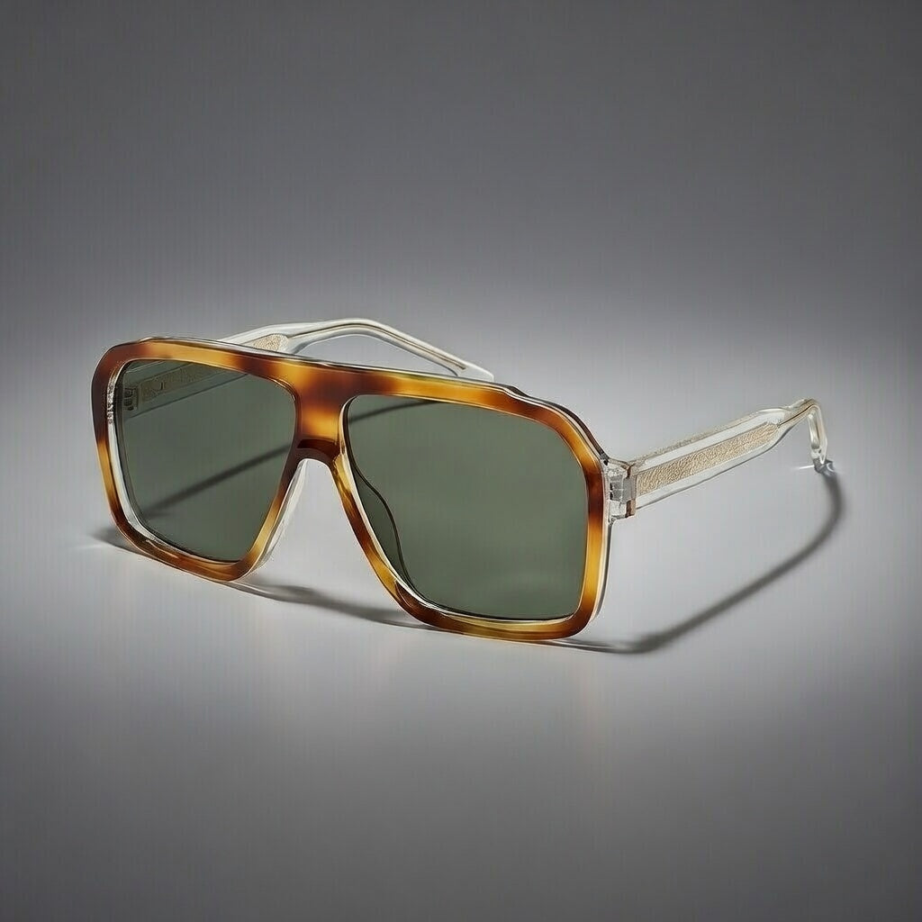 Julius UV400 Square Sunglasses