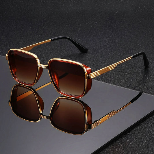 Patroclus UV400 Square Sunglasses